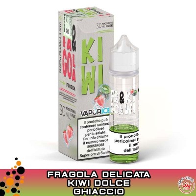 Vaporart FRAGOLA & KIWI con Ghiaccio Mix&Vape 30ml