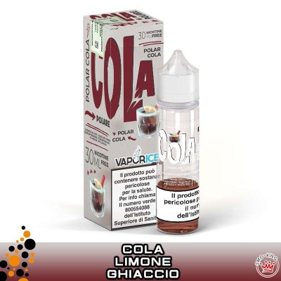 Vaporart COLA VAPORICE Cola, Limone e Ghiaccio Mix&Vape 30ml