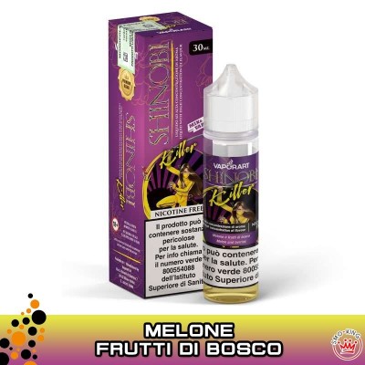 Vaporart SHINOBI KILLER Melone e Frutti di Bosco Mix&Vape 30ml