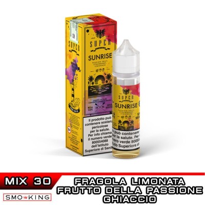 Vaporart SUNRISE Frutto della Passione, Fragola, Limonata e Ghiaccio Mix&Vape 30ml