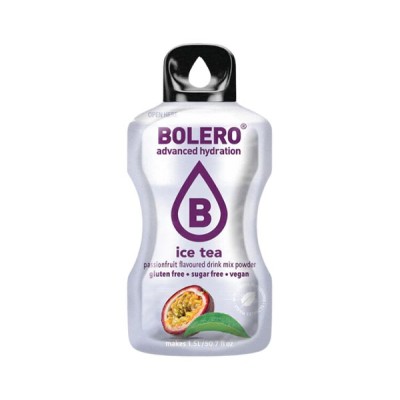 1 Bustina Solubile Bolero Ice Tea Passionfruit 8g