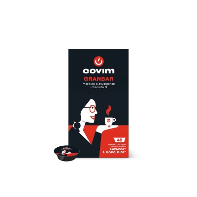 96 Capsule Caffè Covim GranBar - Compatibili Lavazza A Modo Mio