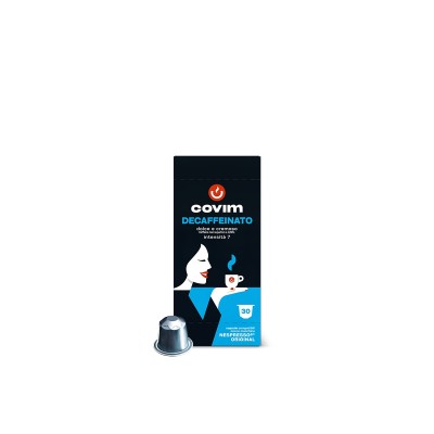 120 Capsule Caffè Covim Decaffeinato Dek - Compatibili Nespresso