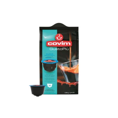 96 Capsule Caffè Covim Decaffeinato Dek - Compatibili Nescafe Dolce Gusto