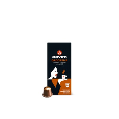 30 Capsule Caffè Covim OroCrema - Compatibili Nespresso
