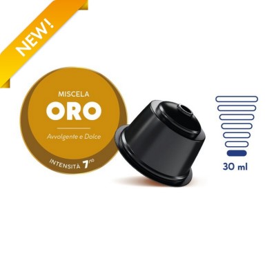 50 Capsule Caffè Borbone DolceRe Oro - Compatibili Nescafe Dolce Gusto