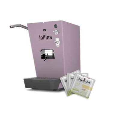 Macchina Caffè a Cialde 44mm Lollo LOLLINA PLUS Lillador + 40 Cialde Omaggio