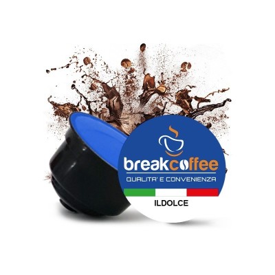 100 Capsule Caffè Break Coffee Cremoso - Compatibili Nescafe Dolce Gusto