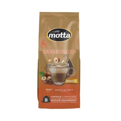 8 Capsule Dolce Gusto Caffè Motta Nocciolino