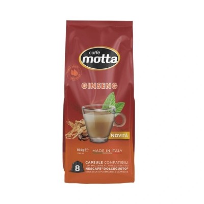 8 Capsule Dolce Gusto Caffè Motta Ginseng