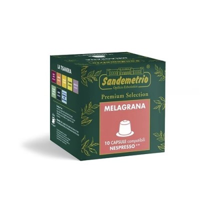 10 Capsule Sandemetrio Melagrana - Compatibili Nespresso