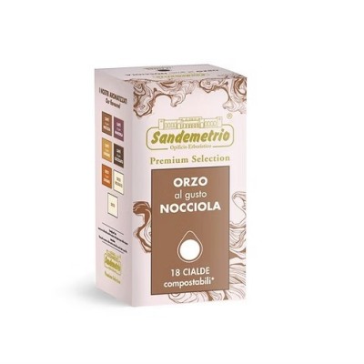18 Cialde 44mm Sandemetrio Caffe gusto Nocciola