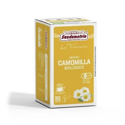18 Filtri 44mm Sandemetrio Erbe Camomilla