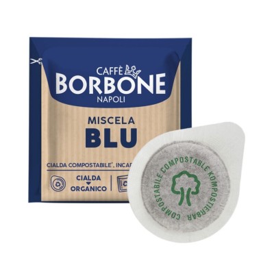 150 Cialde 44mm Caffè Borbone Blu
