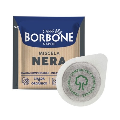 100 Cialde 44mm Caffè Borbone Nera