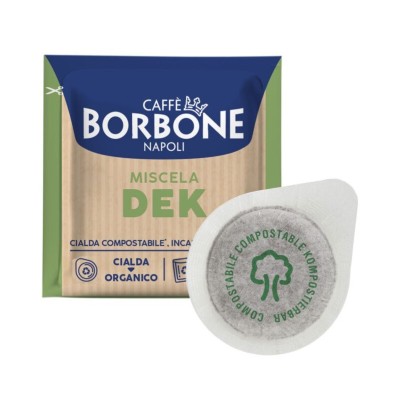 50 Cialde 44mm Caffè Borbone Decaffeinato Dek