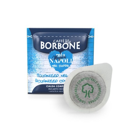 100 Cialde 44mm Caffè Borbone Mia Magica Napoli