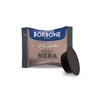 100 Capsule Caffè Borbone Don Carlo Nera - Compatibili Lavazza A Modo Mio