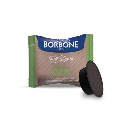 100 Capsule Caffè Borbone Don Carlo Decaffeinato Dek - Compatibili Lavazza A Modo Mio