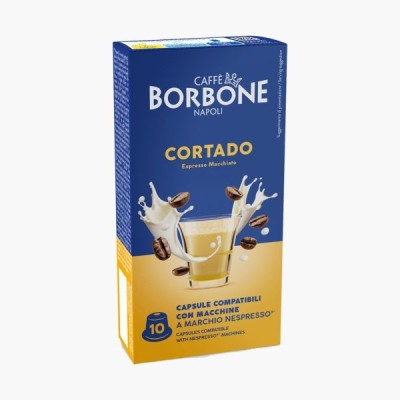 10 Capsule Borbone Cortado - Compatibili Nespresso