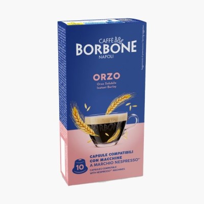 10 Capsule Borbone Orzo - Compatibili Nespresso