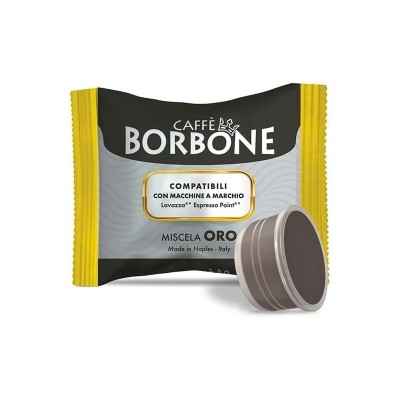100 Capsule Caffè Borbone Oro - Compatibili Lavazza Espresso Point