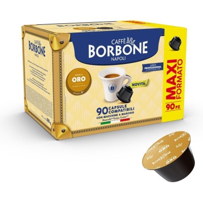90 Capsule Caffè Borbone DolceRe Oro - Compatibili Nescafe Dolce Gusto