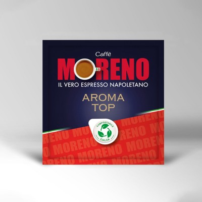 150 Cialde 44mm Caffè Moreno Aroma Top