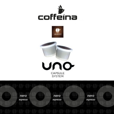 100 Capsule caffè Lollo Passionepiù nero compatibili Uno System
