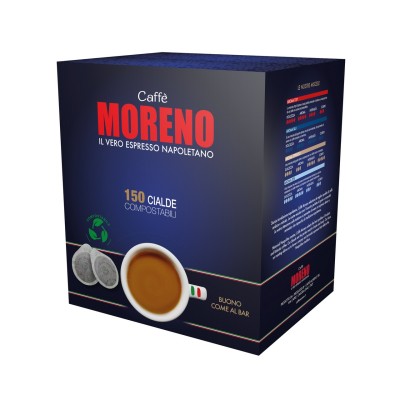 150 Cialde 44mm Caffè Moreno Aroma Top