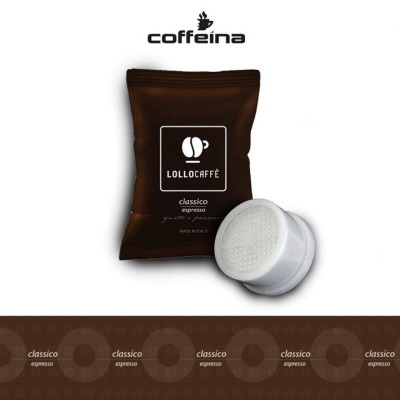 100 Capsule caffè Lollo espresso classico compatibili Espresso Point