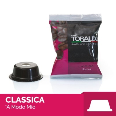100 Capsule Caffè Toraldo Classica - Compatibili Lavazza A Modo Mio