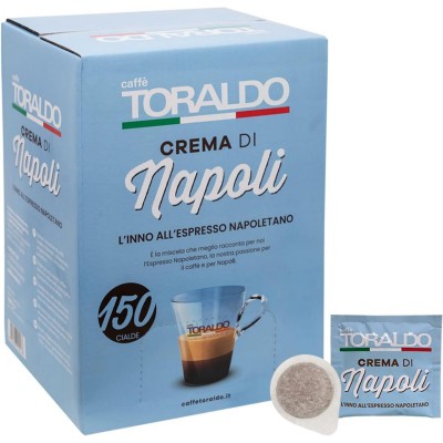 150 Cialde 44mm Caffè Toraldo Crema di Napoli