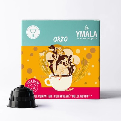 16 Capsule Ymala Orzo - Compatibili Nescafe Dolce Gusto