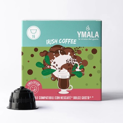 16 Capsule Ymala Irish Coffee - Compatibili Nescafe Dolce Gusto