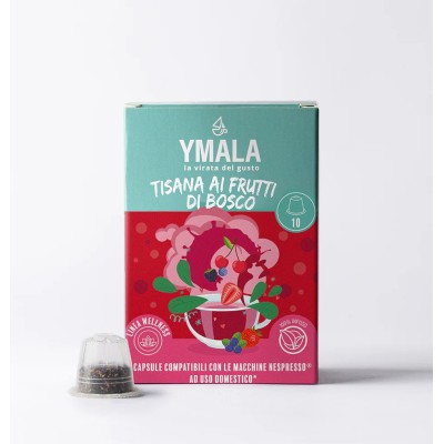 10 Capsule Ymala Frutti di Bosco - Compatibili Nespresso