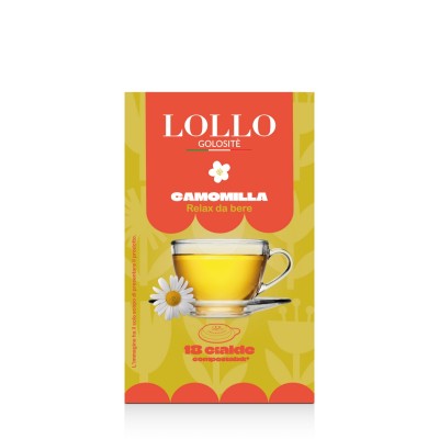 LOLLO CIALDA 44MM Camomilla 18pz