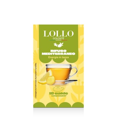 18 Cialde 44mm Lollo Infuso Mediterraneo