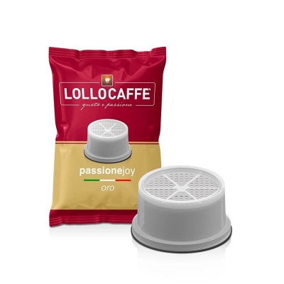100 Capsule Lollo Caffè PassioneJoy Oro Espresso - Compatibili Lavazza Espresso Point