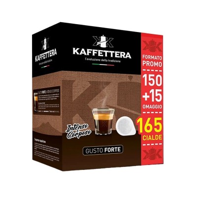 150+15 Cialde 44mm Caffè Kaffettera Gusto Forte