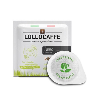 100 Cialde 44mm Lollo Caffè Nero Espresso