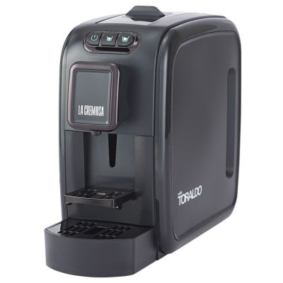 Macchina Caffè a Cialde 44mm Toraldo La Cremosa Nera