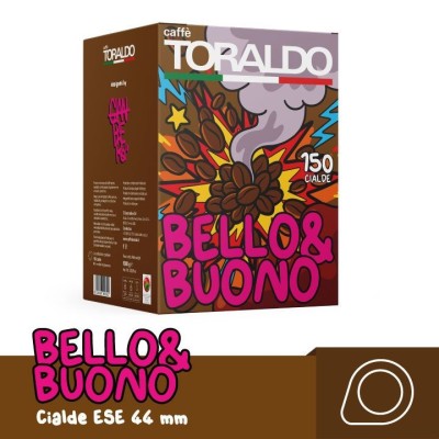 150 Cialde 44mm Caffè Toraldo Bello & Buono
