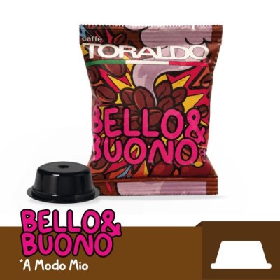 100 Capsule Caffè Toraldo Bello & Buono - Compatibili Lavazza A Modo Mio