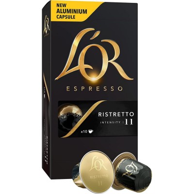 10 Capsule L'Or Espresso Ristretto - Compatibili Nespresso