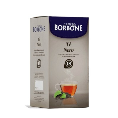 18 cialde caffè Borbone the nero filtro carta ese 44 mm