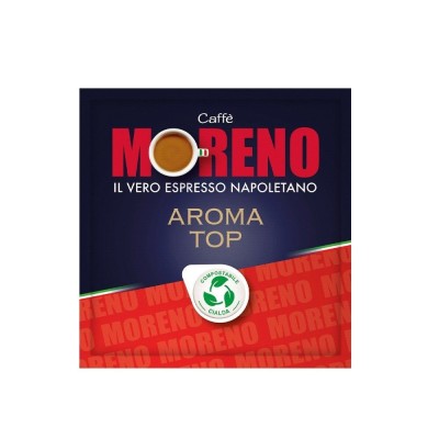 150 cialde caffè Moreno Top Espresso filtro carta ese 44 mm