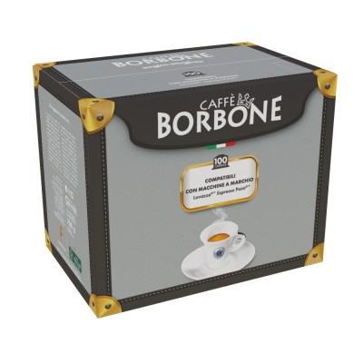 100 capsule caffè Borbone miscela oro compatibile espresso point