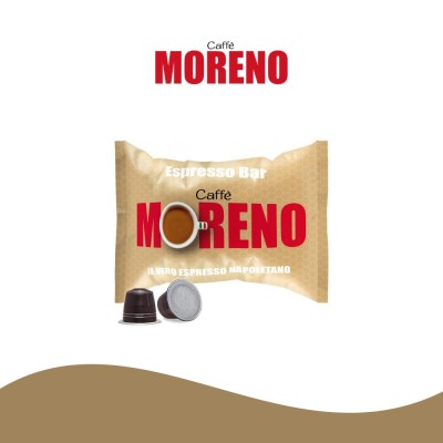 50 capsule Caffè Moreno ESPRESSO BAR Compatibile Nespresso