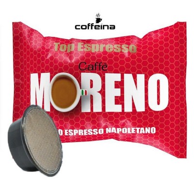 50 capsule Caffè Moreno Top Espresso Compatibile A Modo Mio